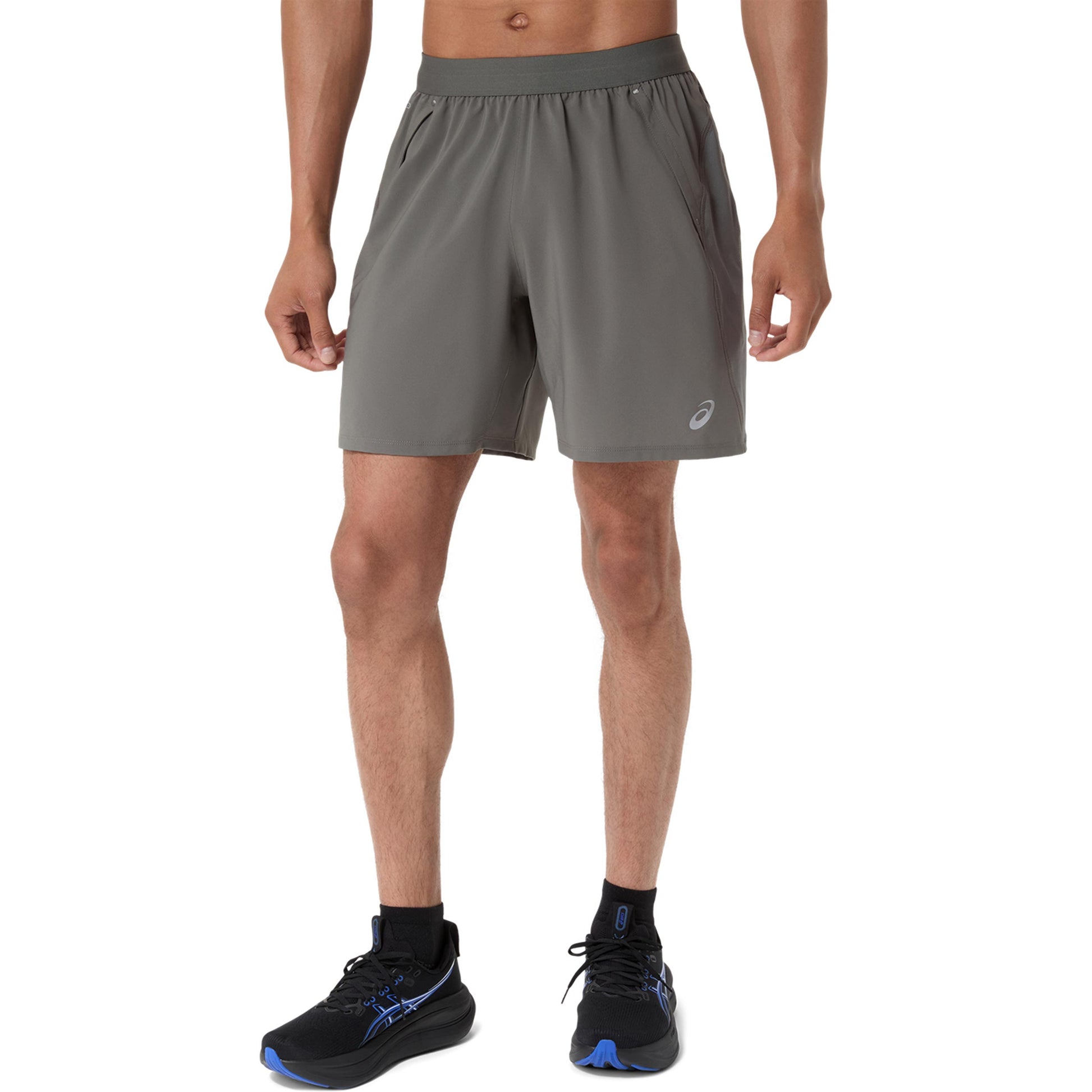 ASICS Road 7In  Hardloopshorts Heren - grijs