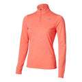 Core Impulse Half Zip  Hardloopshirt Dames - koraal