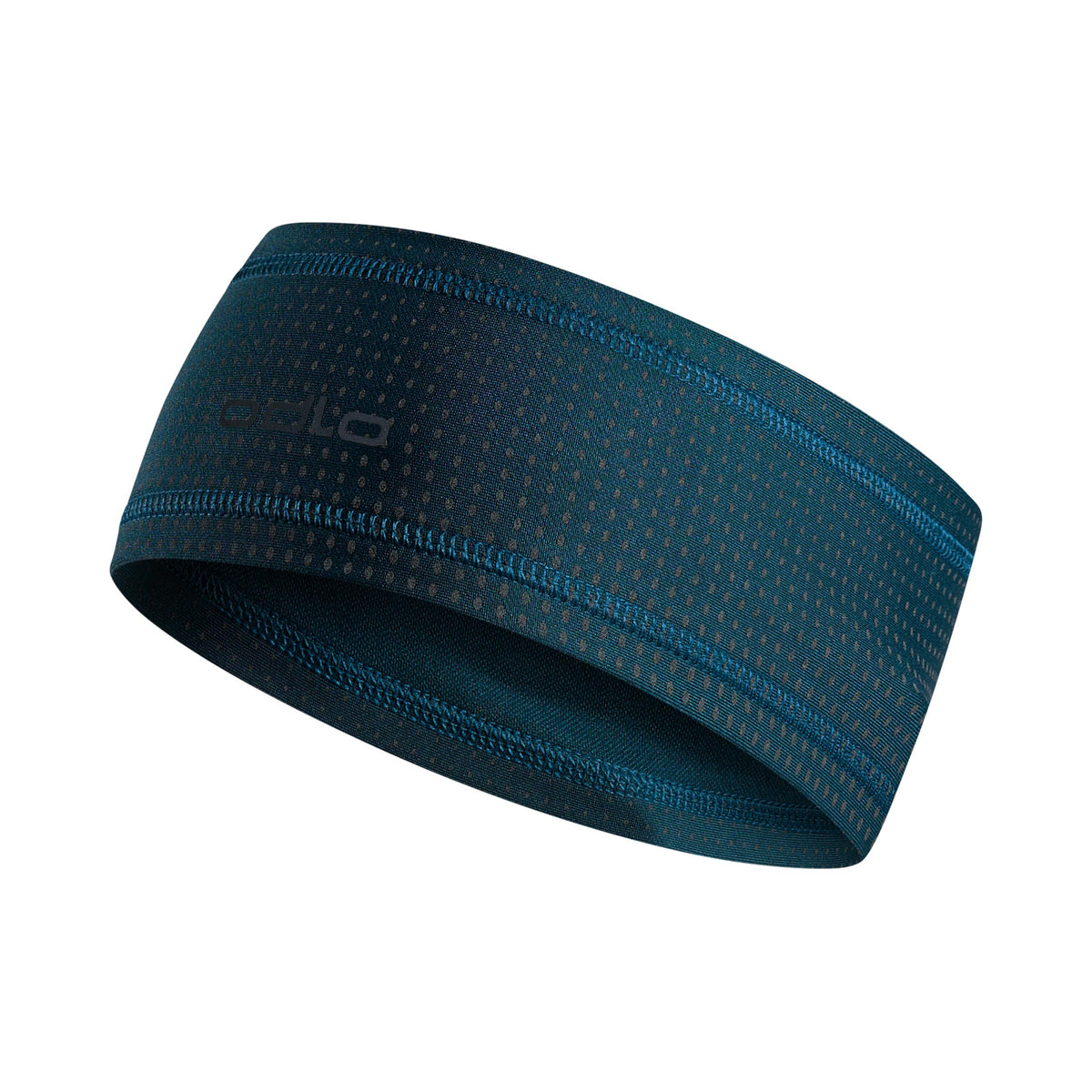 Odlo Polyknit Warm Reflective  Hoofdband Unisex - petrolblauw