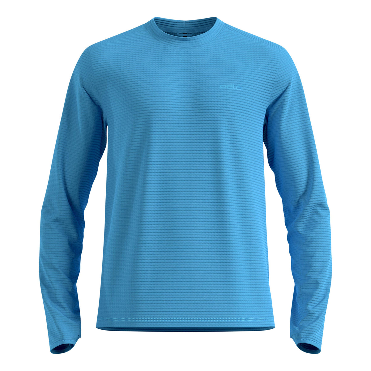 Odlo Essential Thermal Midlayer  Hardloopshirt Heren - lichtblauw