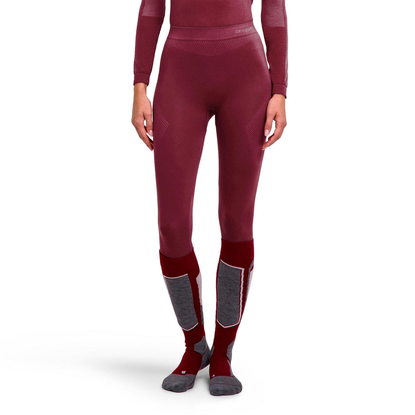Falke Warm Long  Tight Dames - mauve