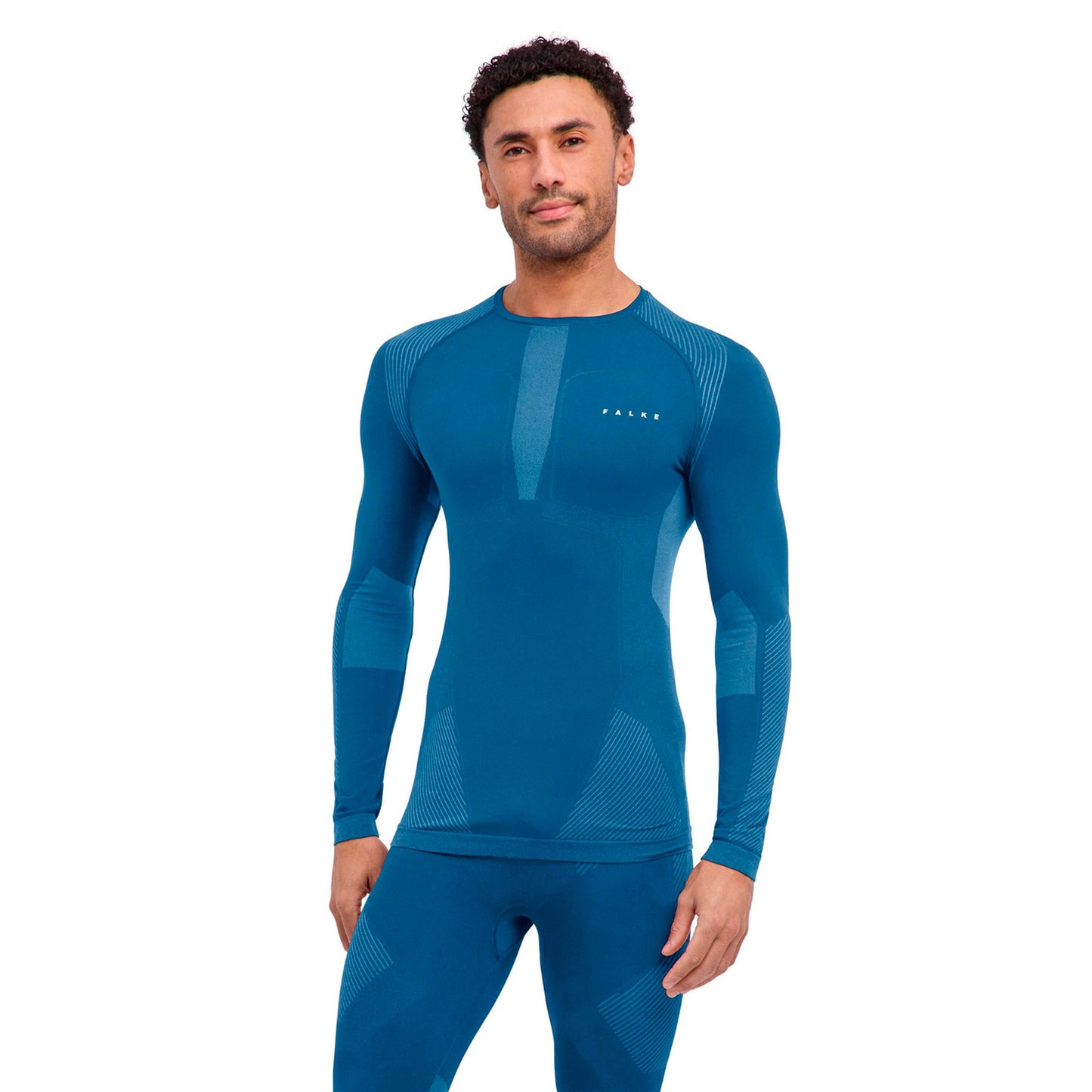 Falke Warm  Vest Heren - blauwgrijs