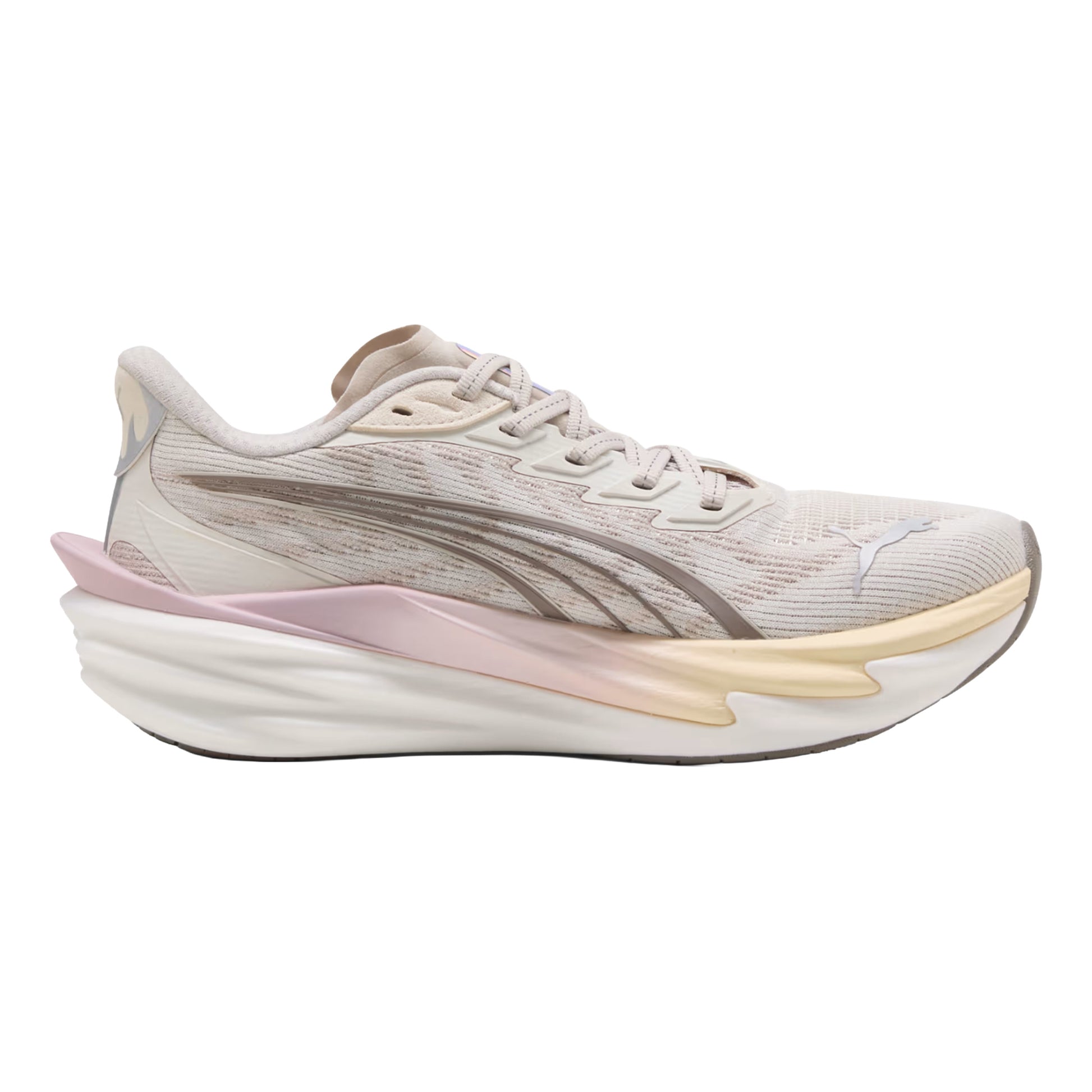Puma Deviate Nitro 4 Neutrale schoen Dames - crème, roze