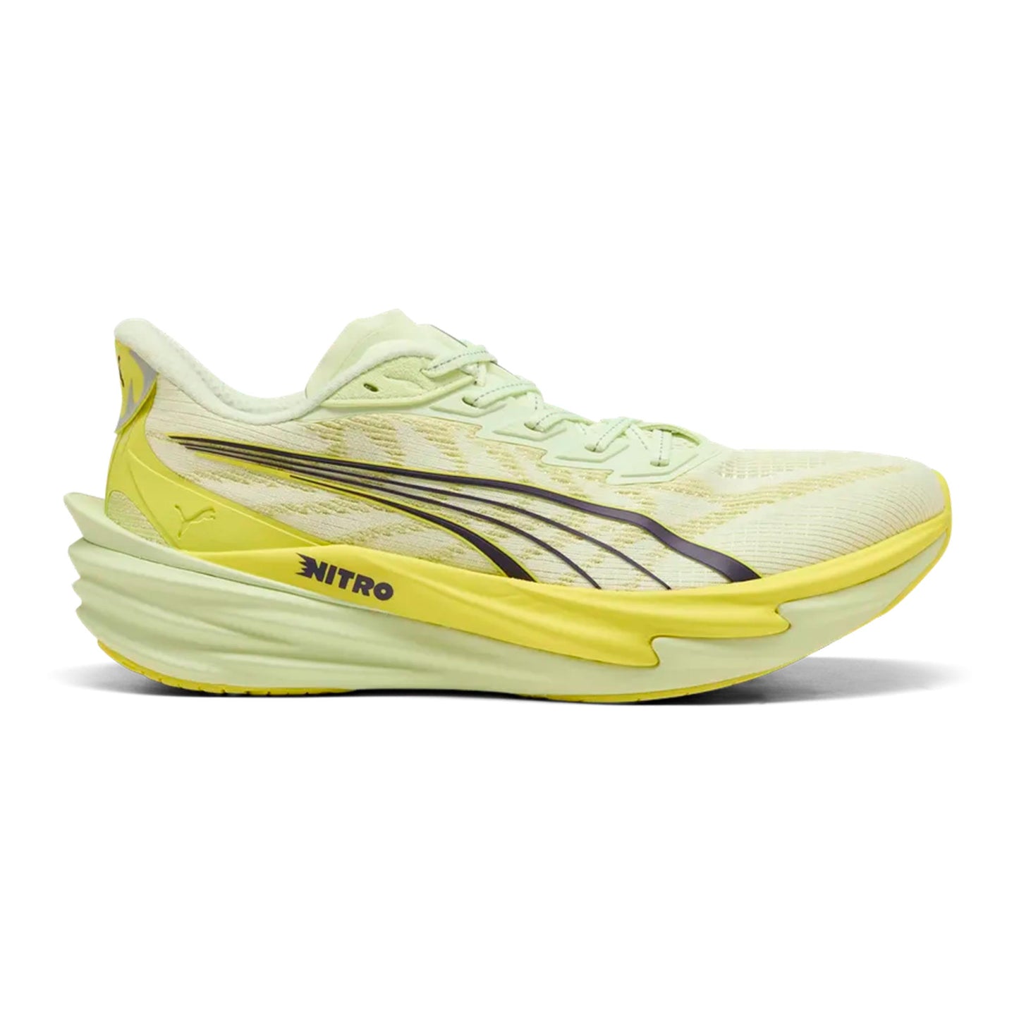 Puma Deviate Nitro 4 Neutrale schoen Heren-geel, limoen