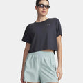 Explor Trail Run Graphic  Hardloopshirt Dames-antraciet, antraciet