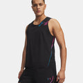 Velociti Elite Singlet Hardloopshirt Heren-zwart, pink