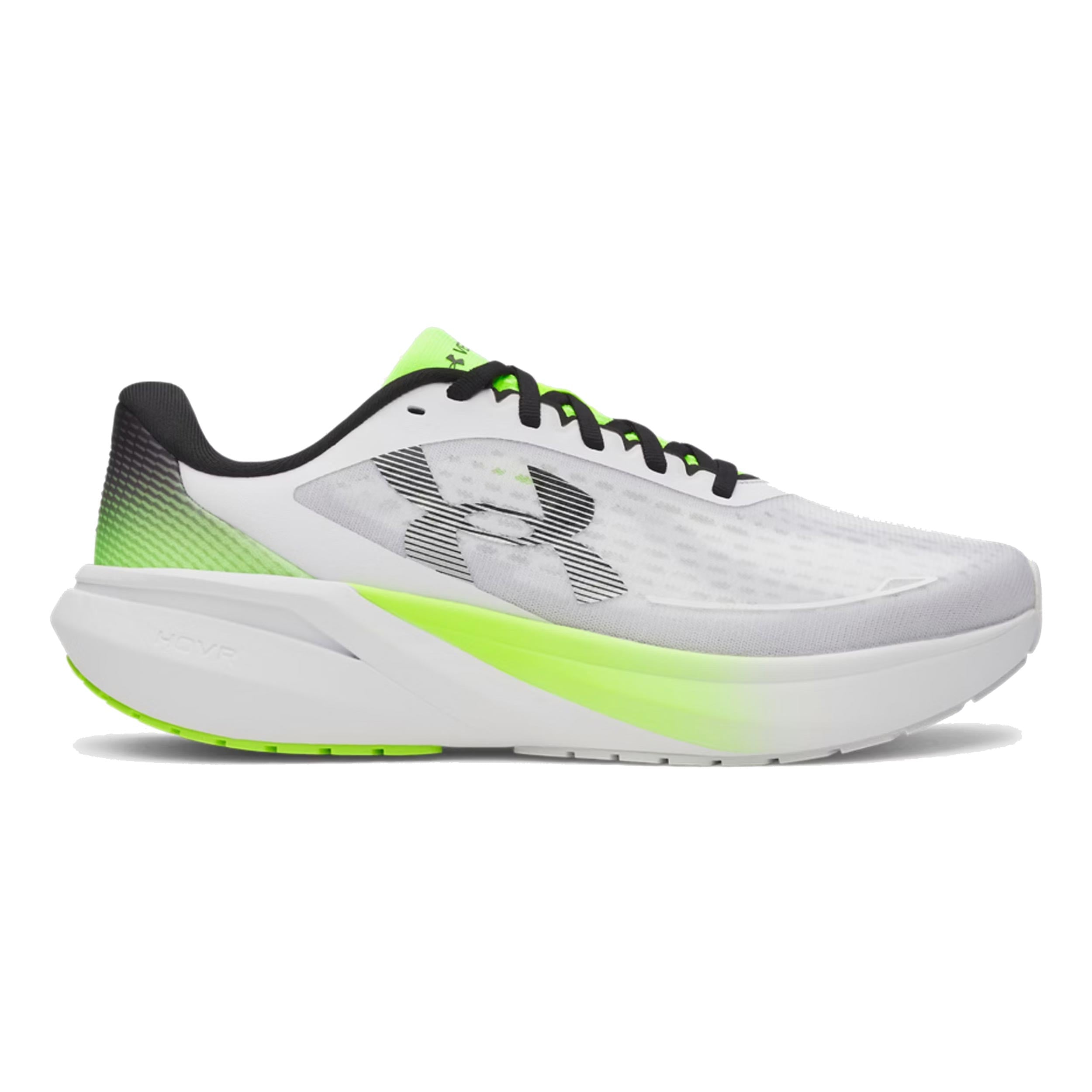 Under Armour Velociti Pace Neutrale schoen Heren-wit, geel