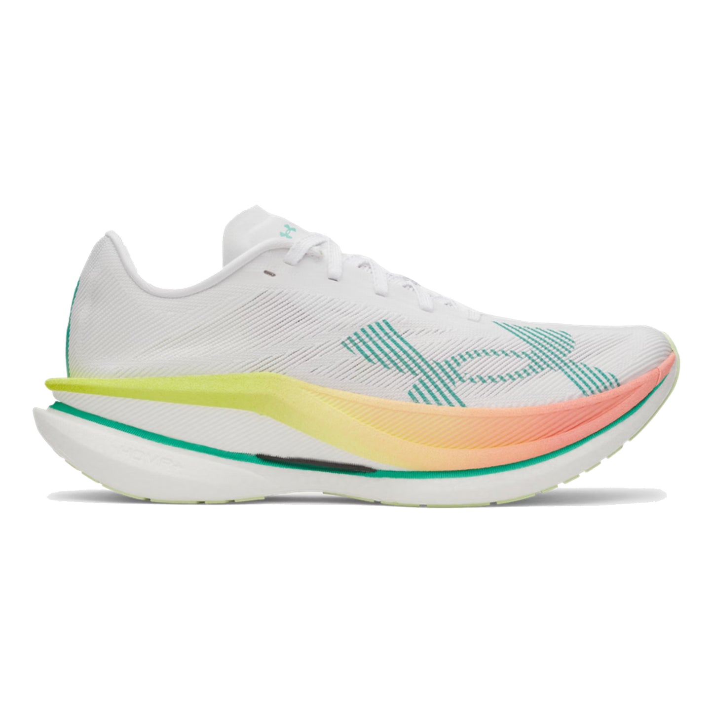 Under Armour Velociti Elite 3 Wedstrijdschoen Unisex-wit, lichtgroen