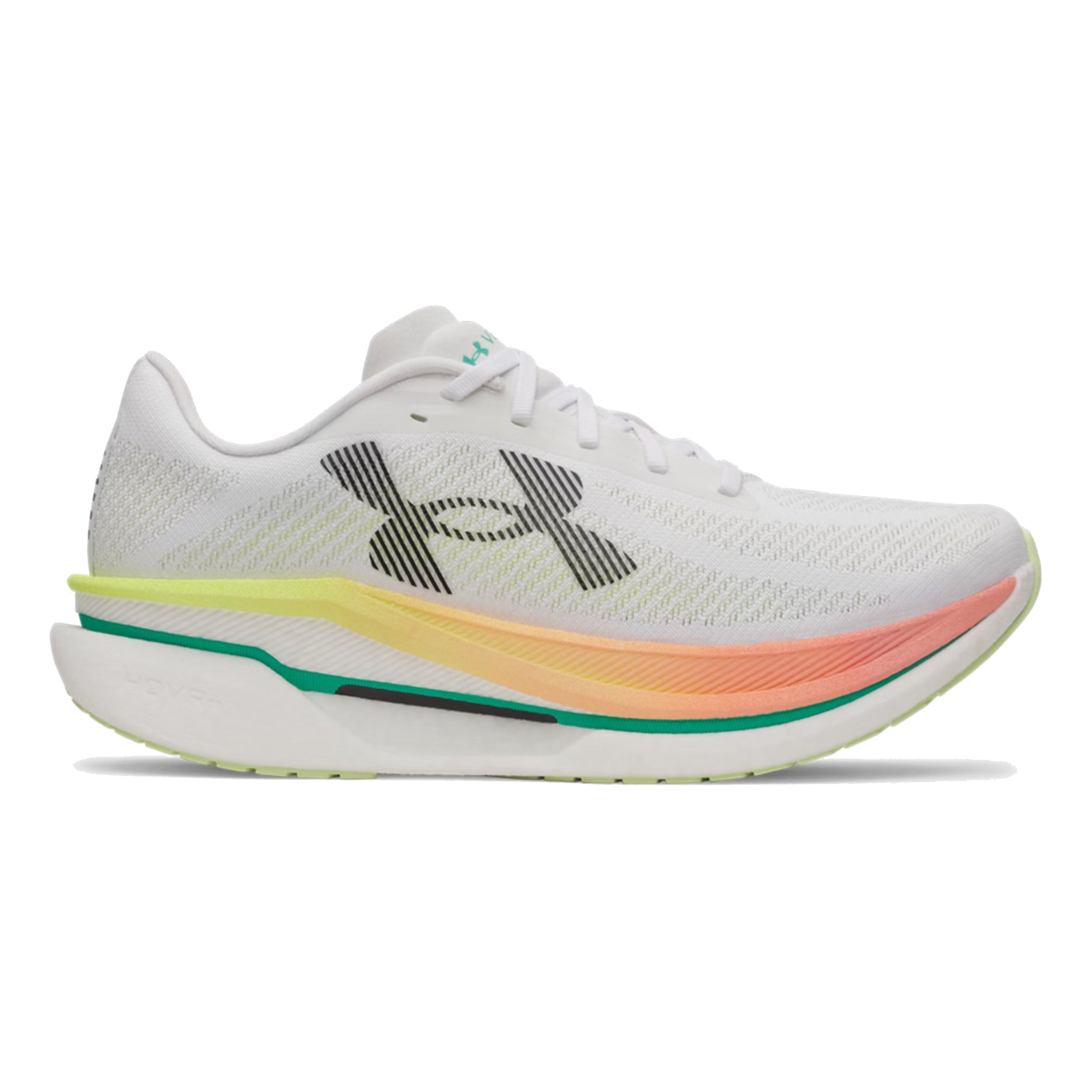 Under Armour Velociti Pro 2 Wedstrijdschoen Unisex-wit, lichtgroen