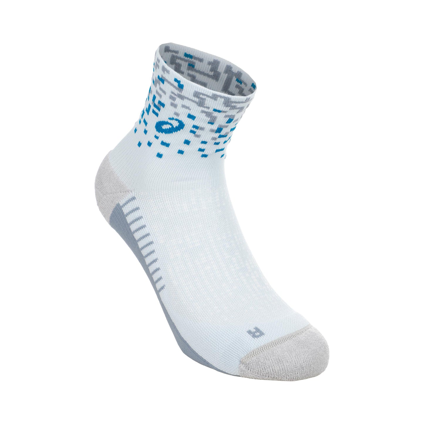 ASICS Performance Run Quarter Hardloopsokken Unisex-lichtblauw, blauw