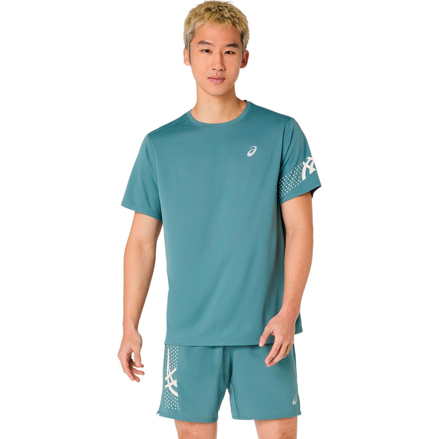 ASICS Icon  Hardloopshirt Heren - turkoois