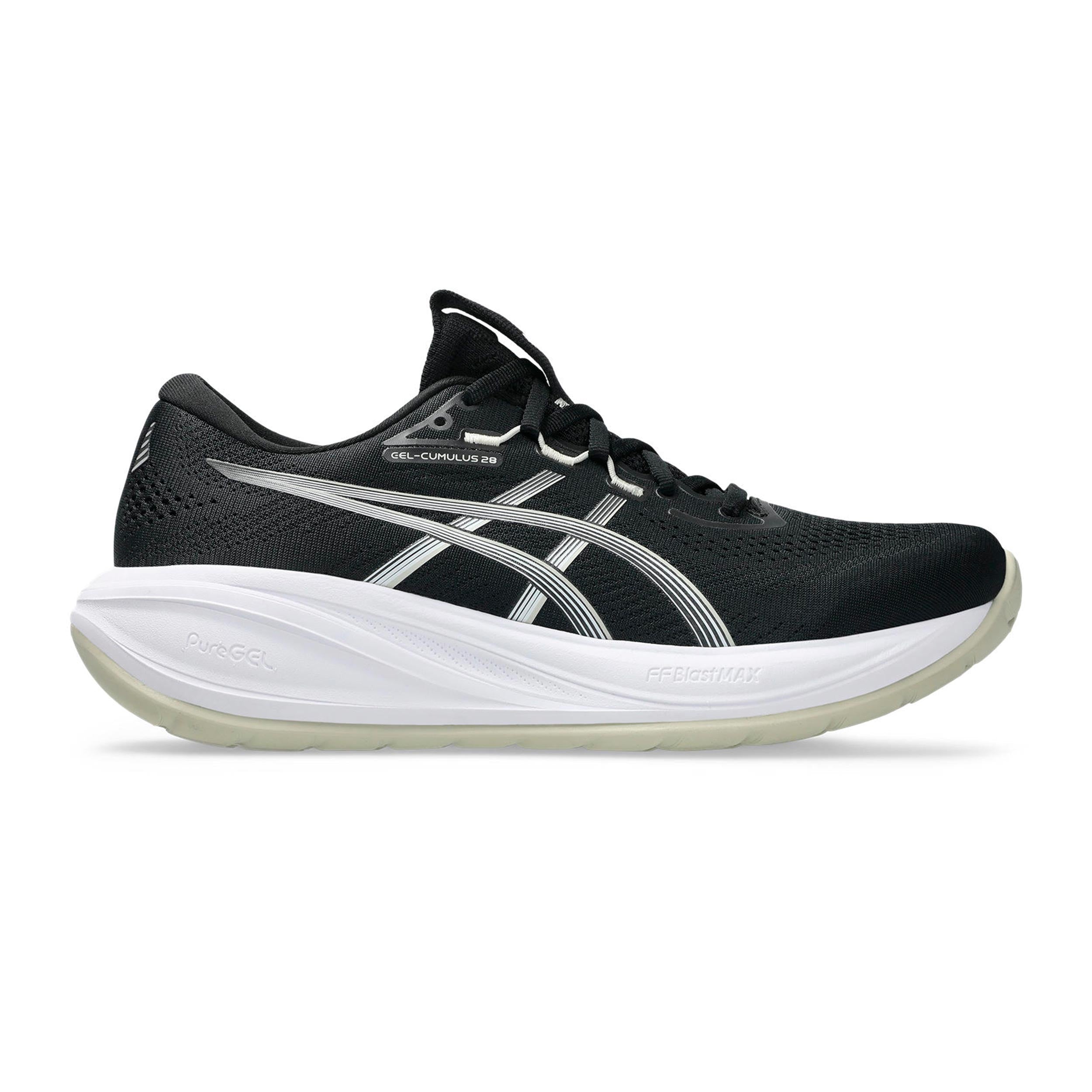 ASICS Gel-Cumulus 28 Neutrale schoen Heren-zwart, wit