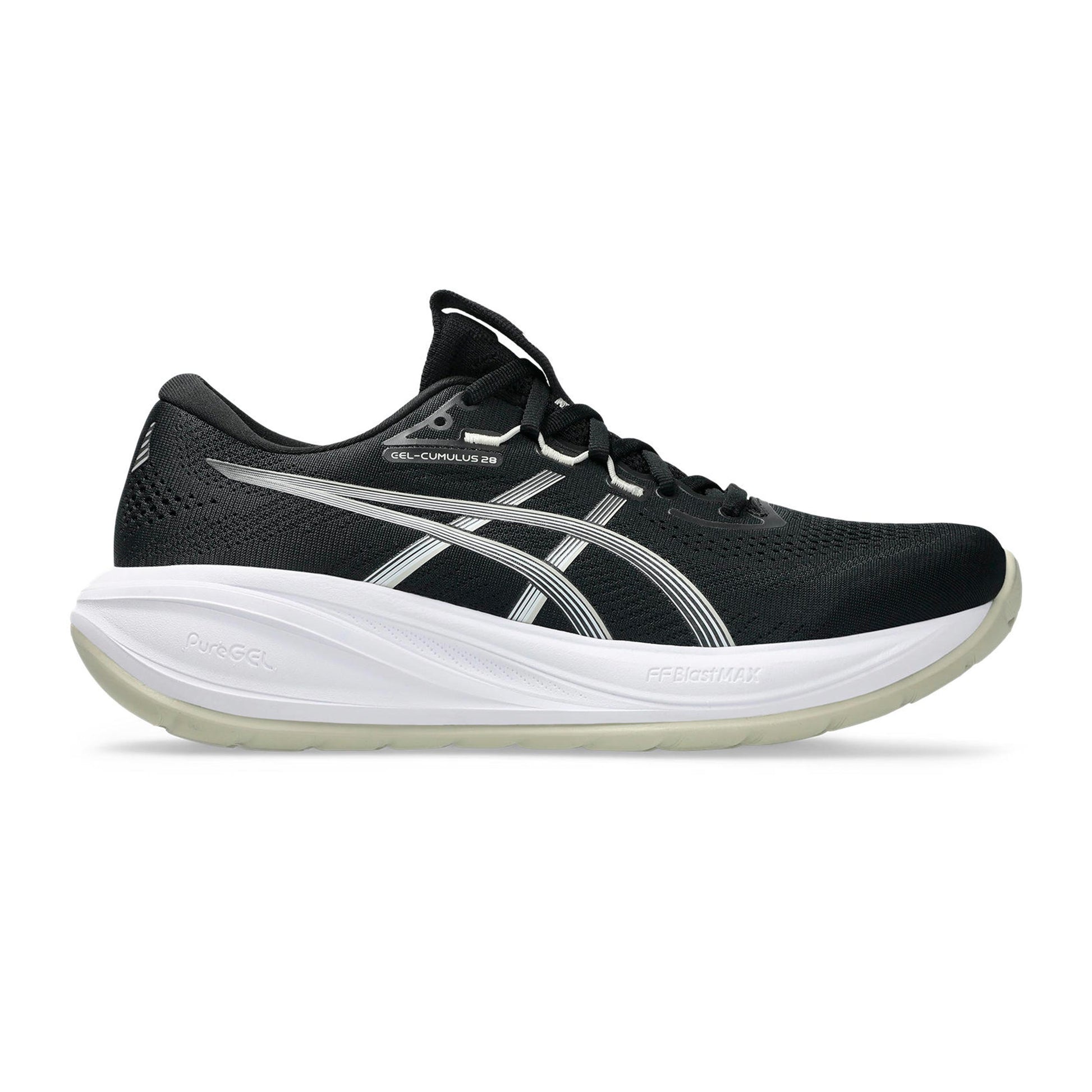 ASICS Gel-Cumulus 28 Neutrale schoen Heren-zwart, wit