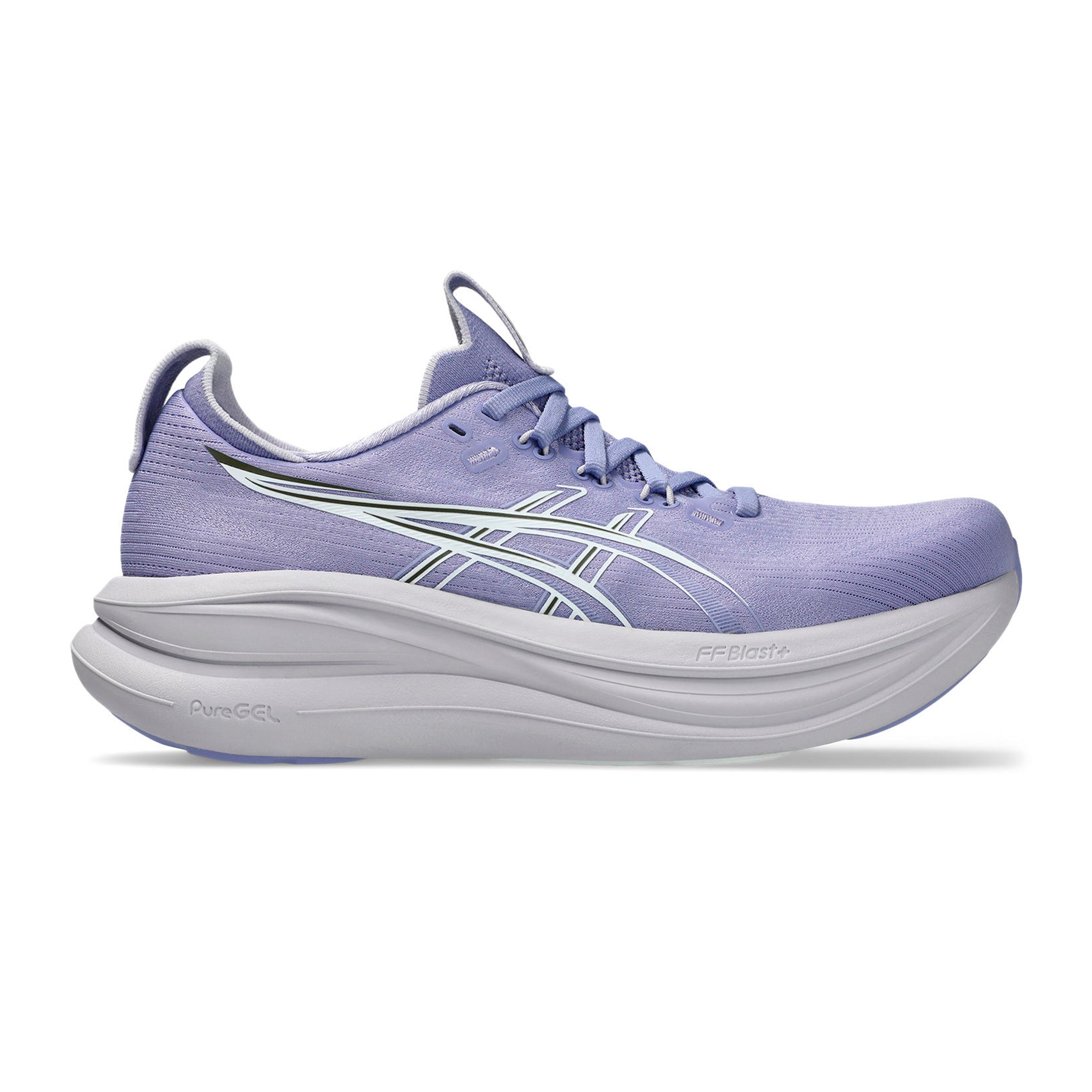 ASICS Gel-Nimbus 28 Neutrale schoen Dames - mauve, wit