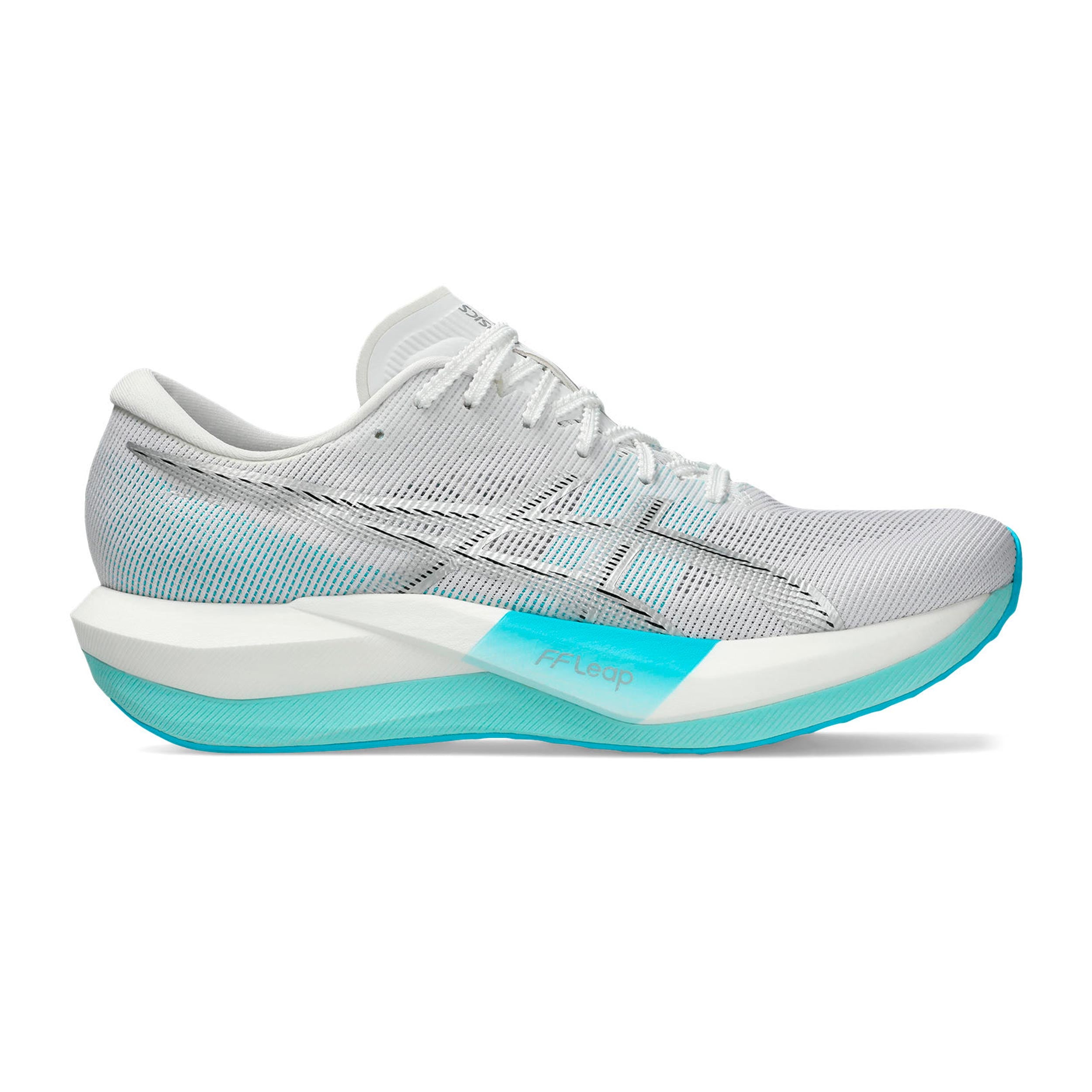 ASICS MAGIC SPEED 5 Wedstrijdschoen Unisex - grijs, turkoois