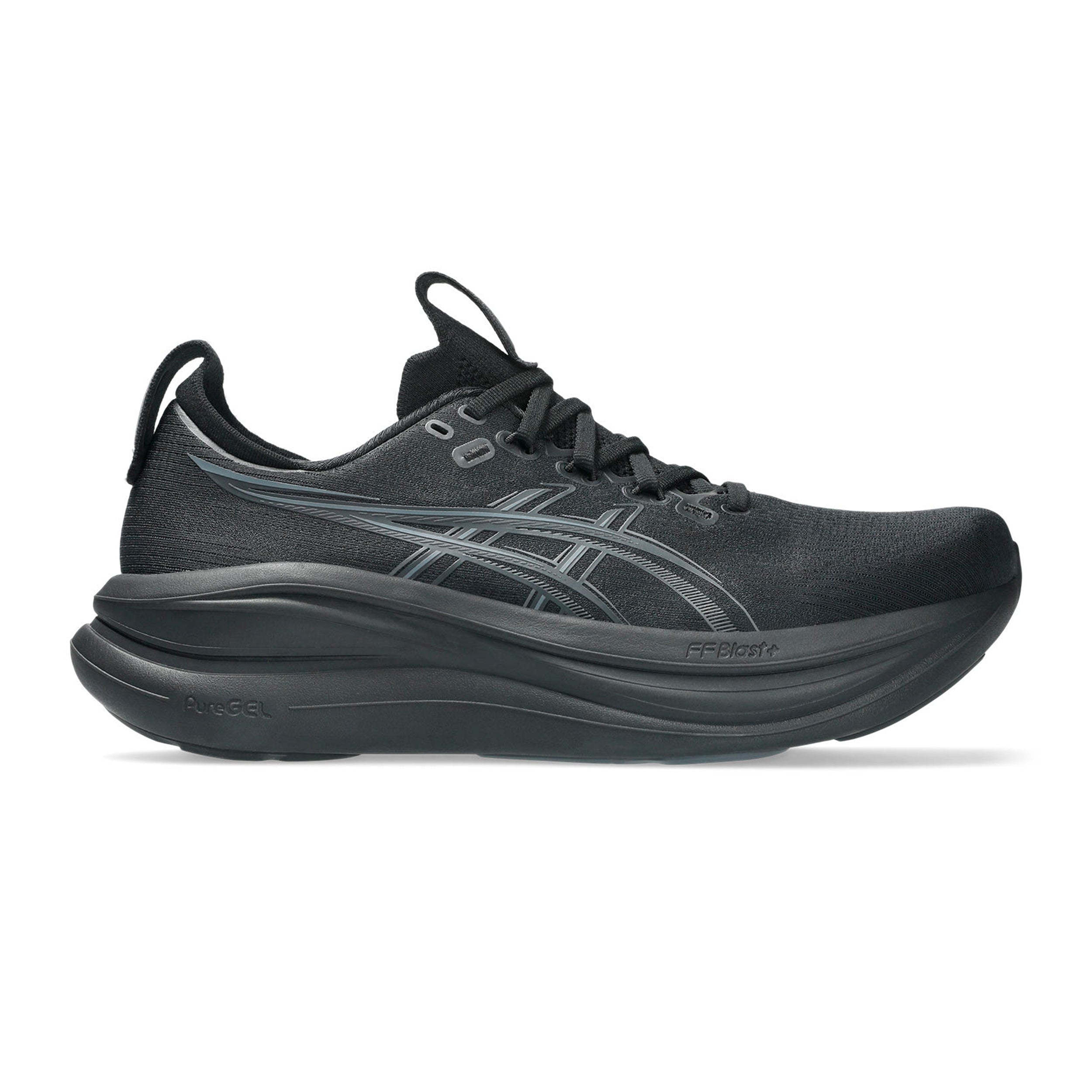 ASICS Gel-Nimbus 28 Neutrale schoen Heren-zwart, grijs
