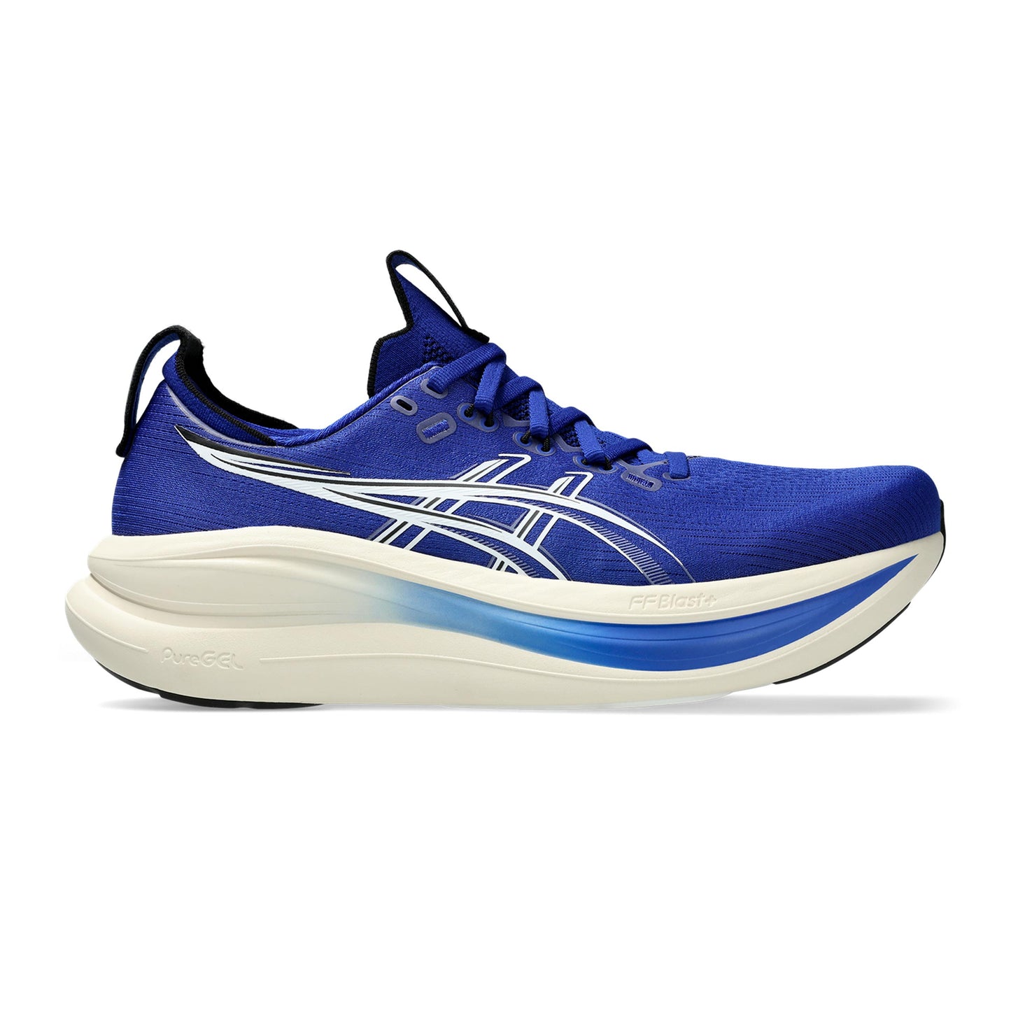 ASICS GEL-NIMBUS 28 Neutrale schoen Heren - blauw, beige