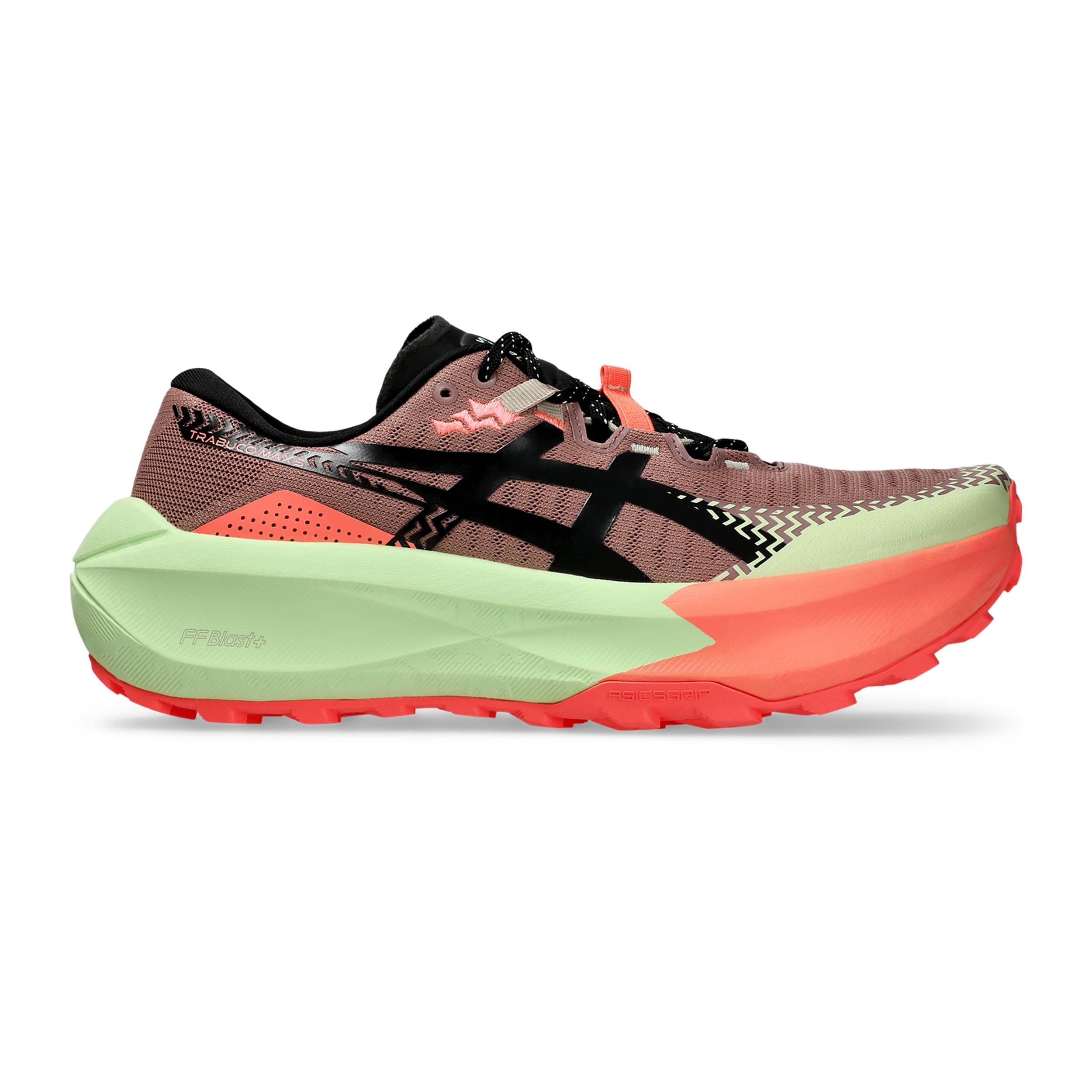 ASICS TRABUCO MAX 5 Trailschoen Heren - mauve, koraal