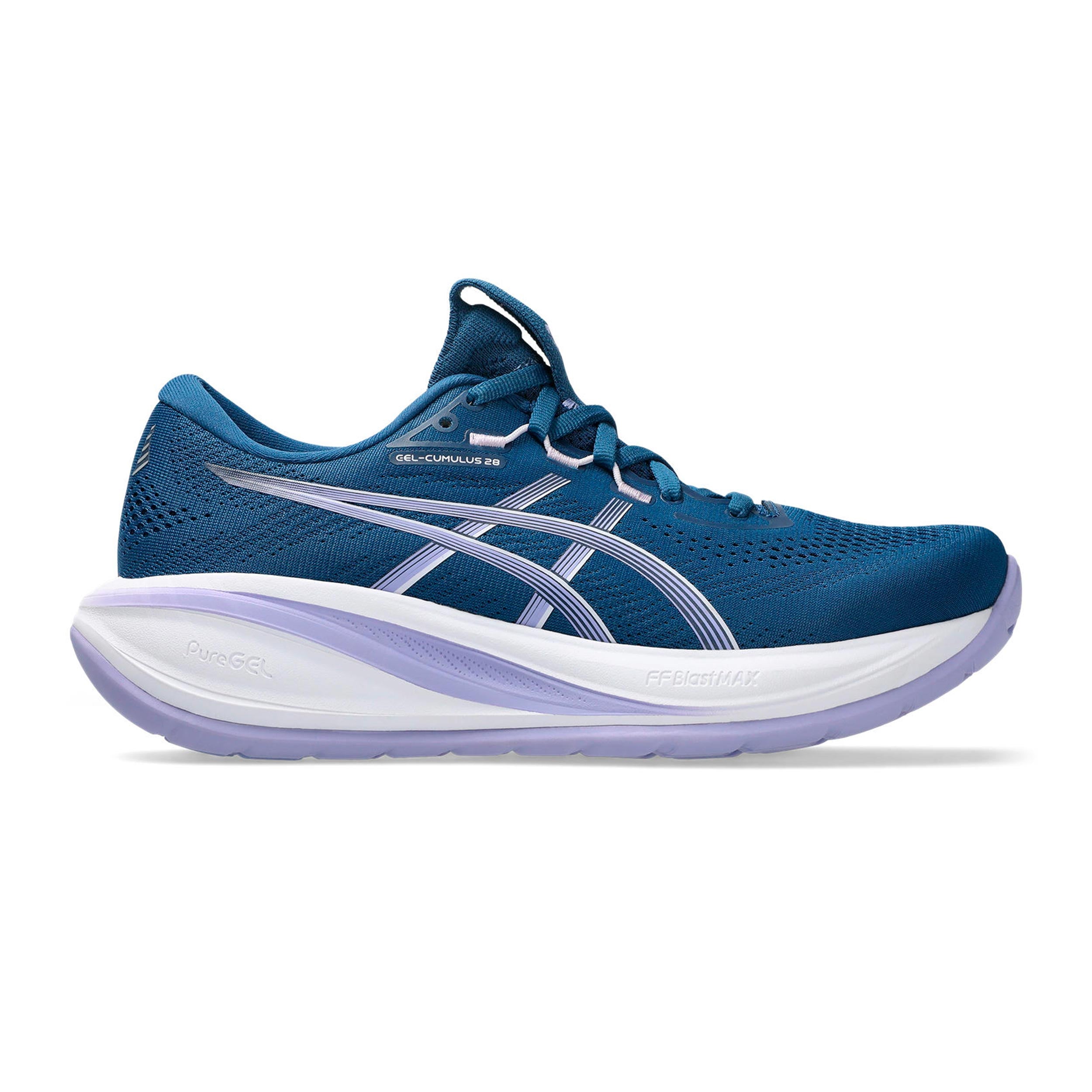 ASICS Gel-Cumulus 28 Neutrale schoen Dames - blauw, mauve