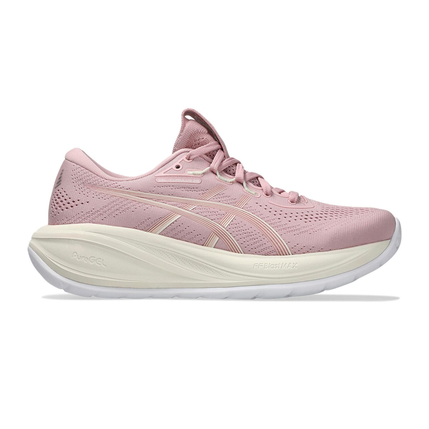 ASICS Gel-Cumulus 28 Neutrale schoen Dames - roze, crème