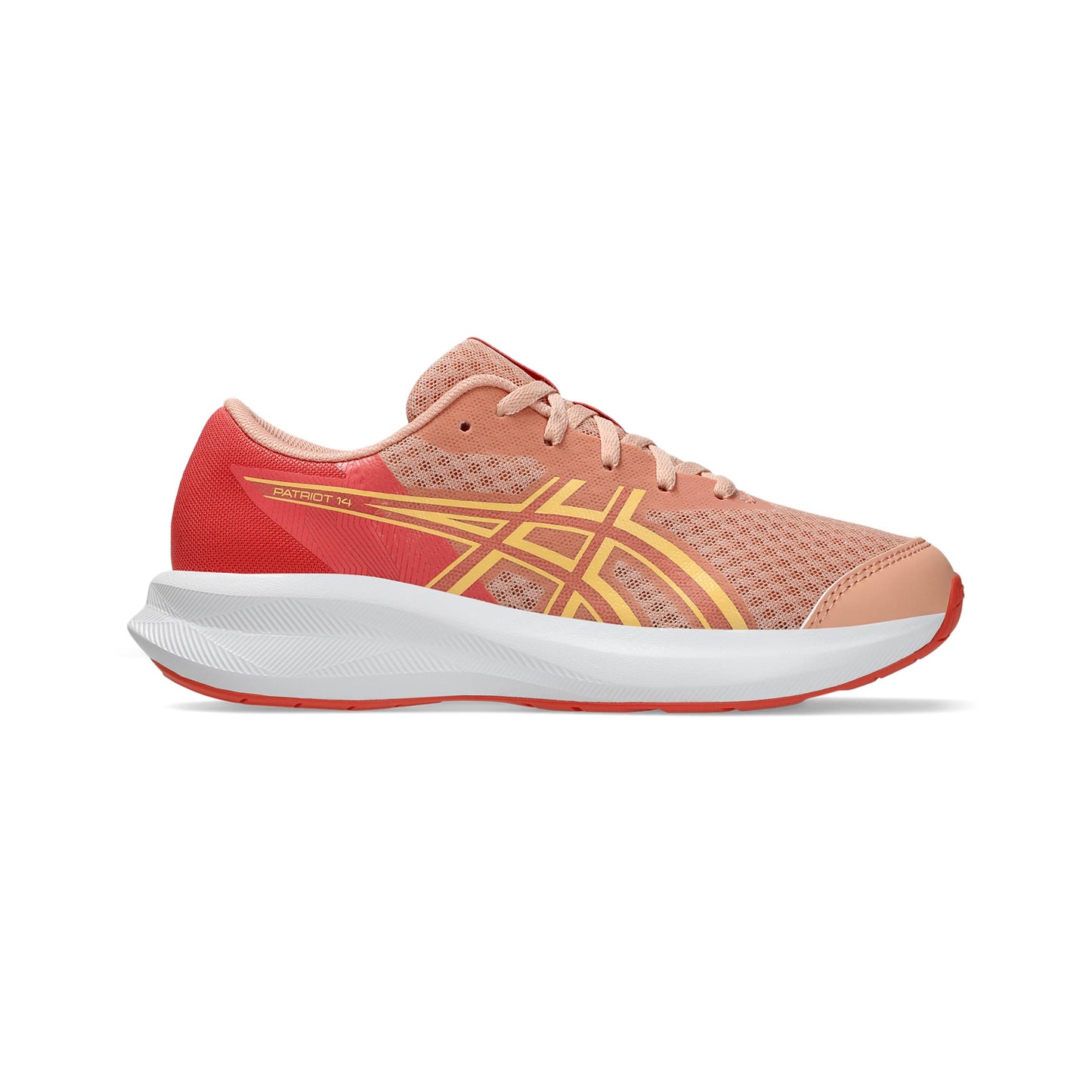 ASICS PATRIOT 14 GS Neutrale schoen Kinderen - oranje, abrikoos