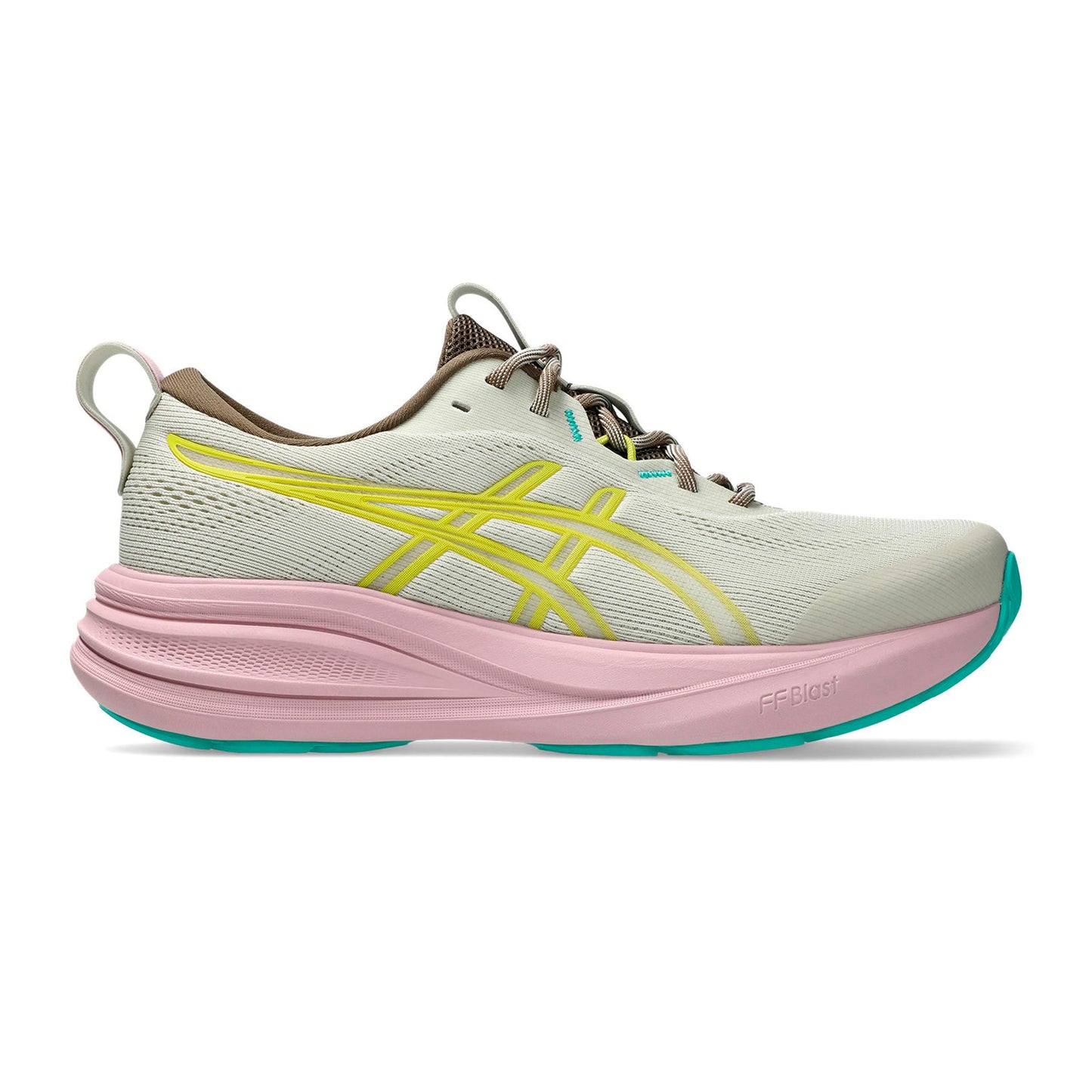 ASICS Gel-Pulse 17 TR Neutrale schoen Dames - beige, groen