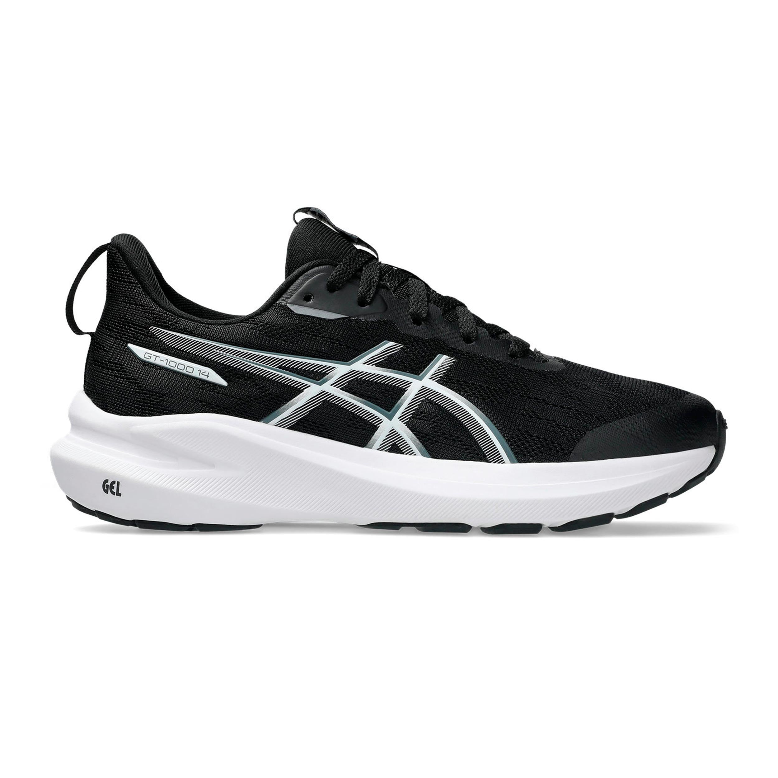 ASICS GT-1000 14 GS Stabiliteitsschoen Kinderen - zwart, grijs