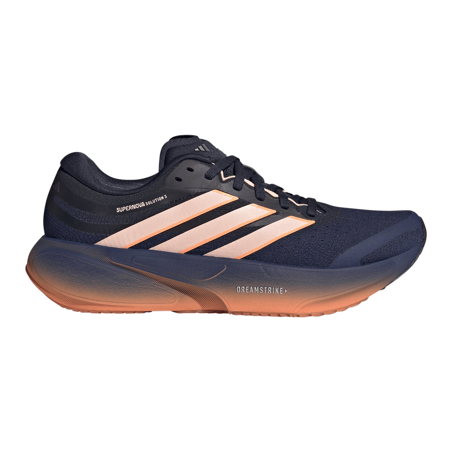 adidas Supernova Solution 3 Stabiliteitsschoen Dames - donkerblauw, abrikoos