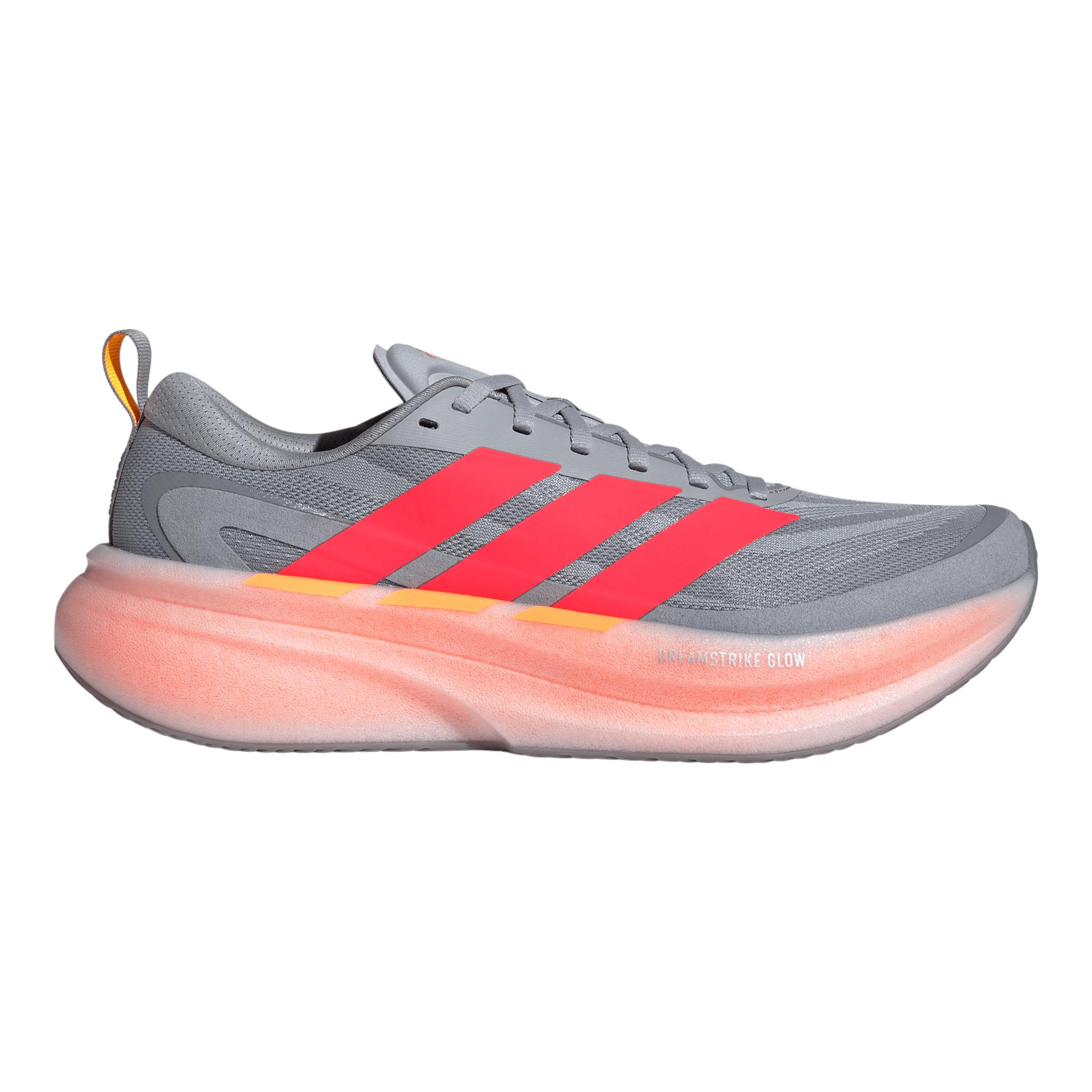 adidas Supernova Glide Neutrale schoen Heren - grijs, oranje