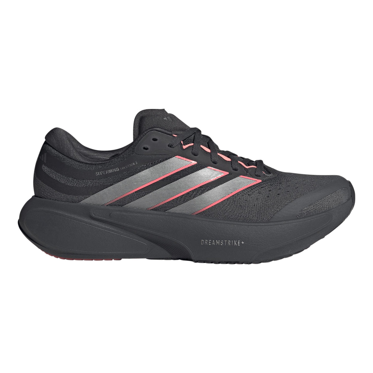 adidas Supernova Solution 3 Stabiliteitsschoen Heren - donkergrijs, roze