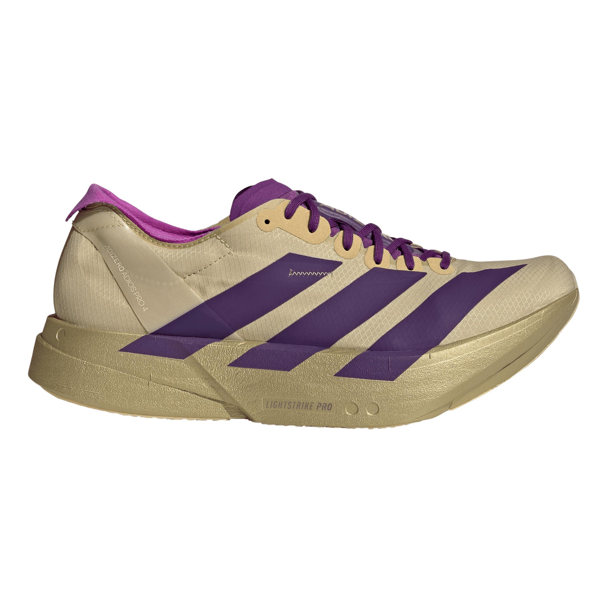 adidas adizero Adios Pro 4 Wedstrijdschoen Heren - beige, lila