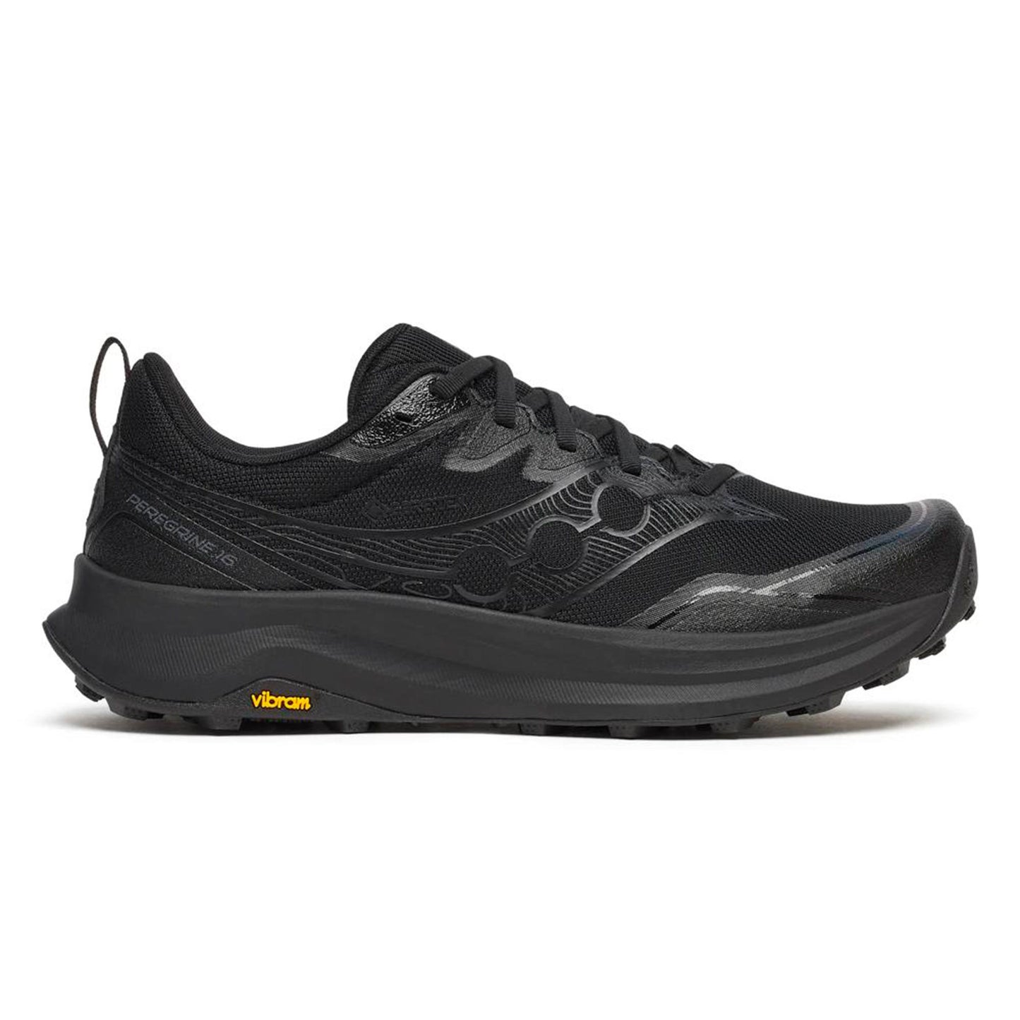 Saucony Peregrine 16 GTX Trailschoen Heren - zwart, zwart
