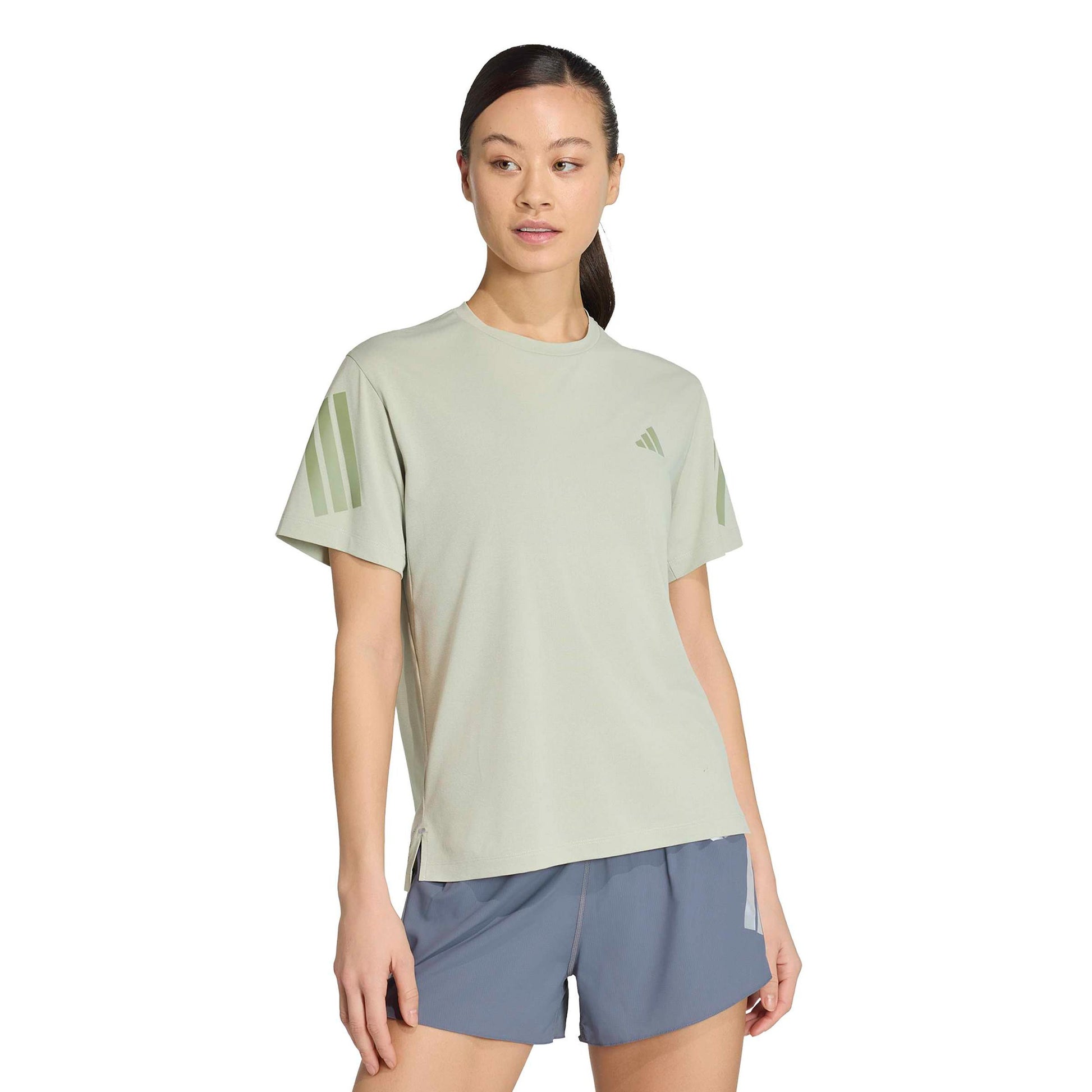 adidas adi365 Hardloopshirt Dames - olijf