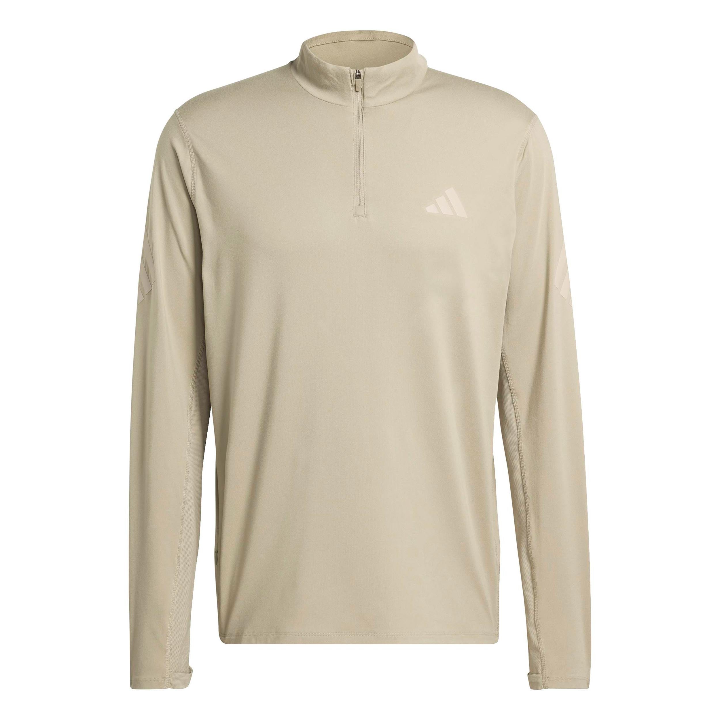 adidas adi365 Zip  Hardloopshirt Heren-kaki