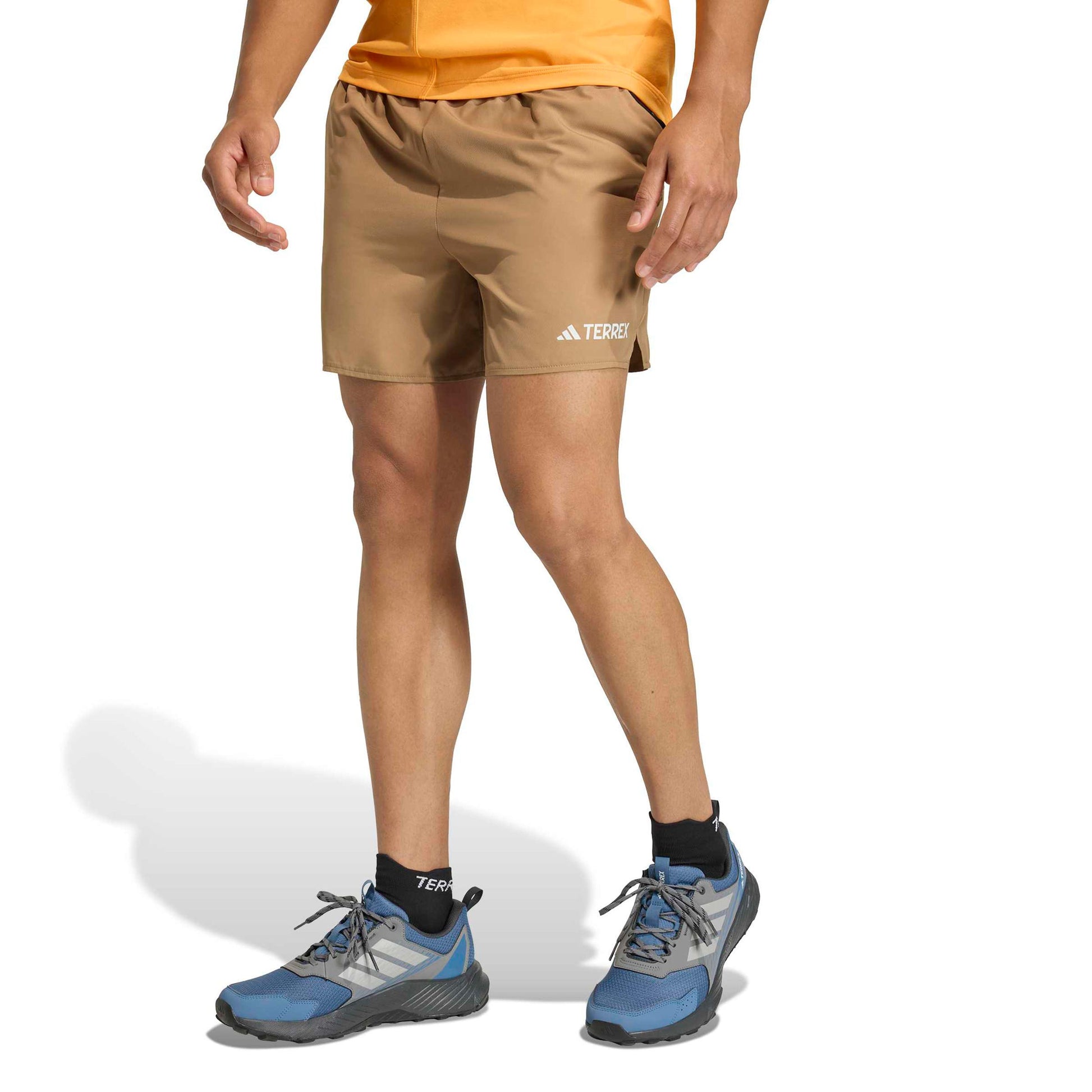 adidas Terrex MT Light 7in  Hardloopshorts Heren-bruin