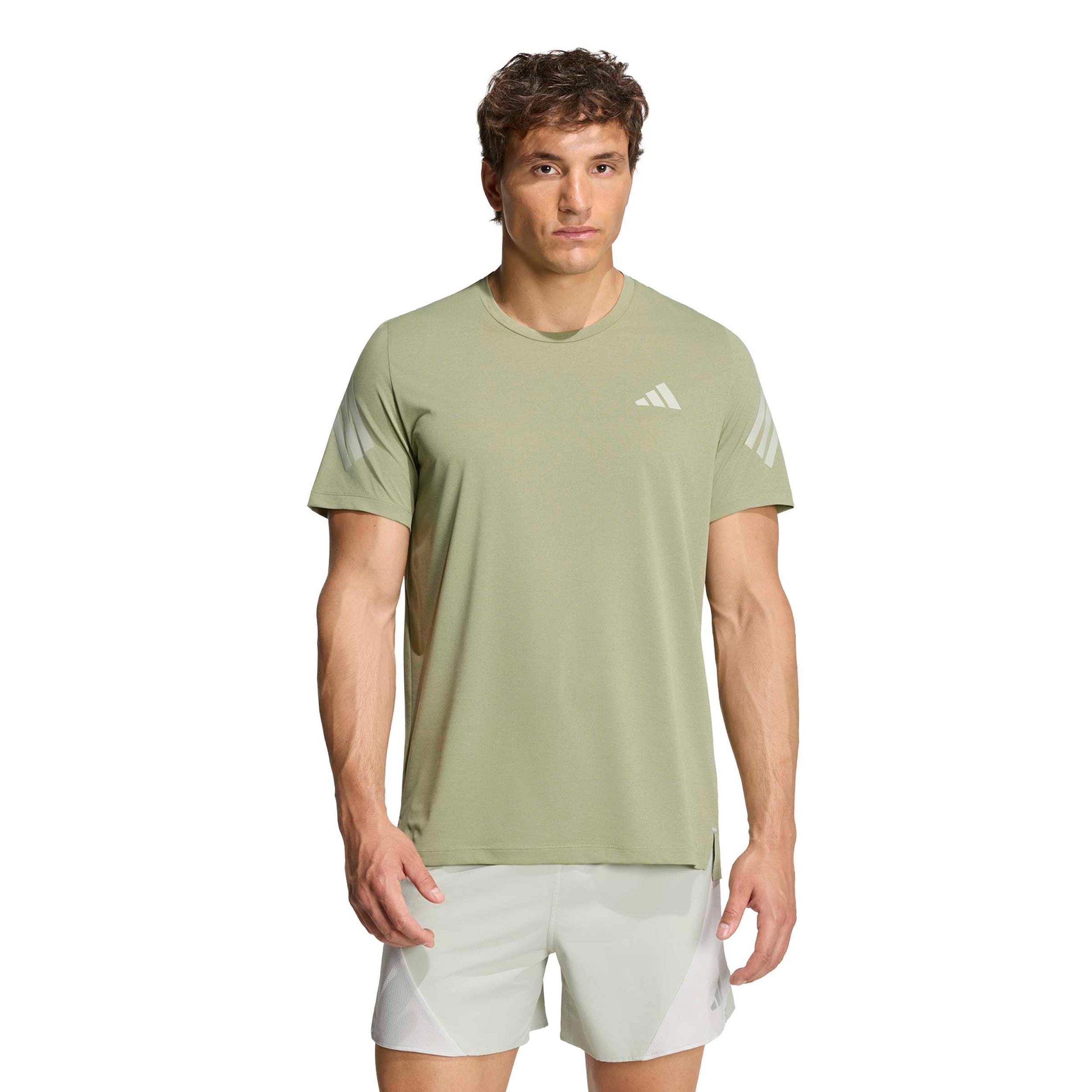 adidas adi365 Hardloopshirt Heren - groen