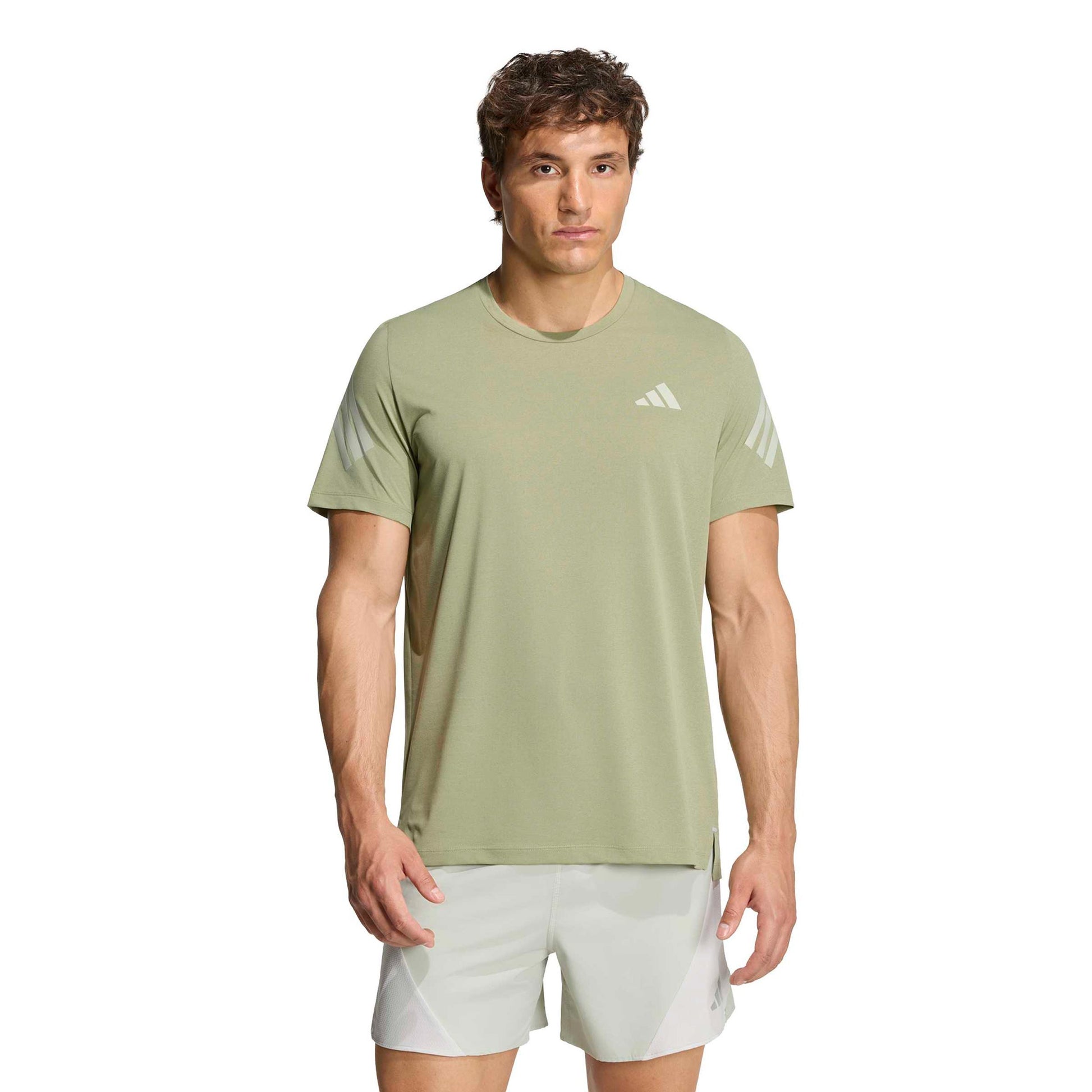 adidas adi365 Hardloopshirt Heren - groen