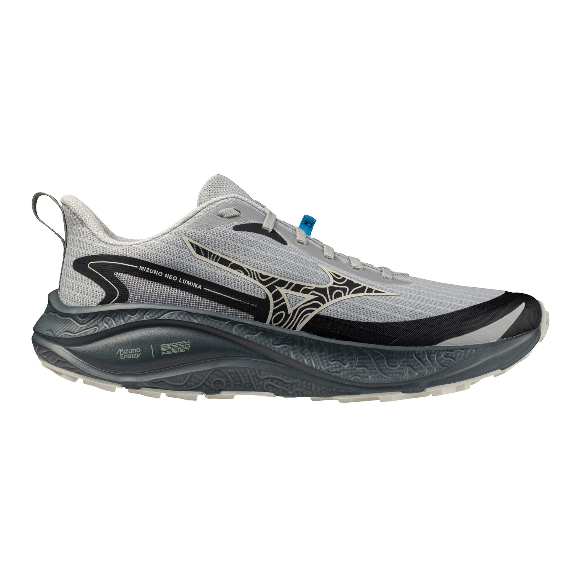 Mizuno Neo Lumina  Trailschoen Heren - lichtgrijs, donkergrijs