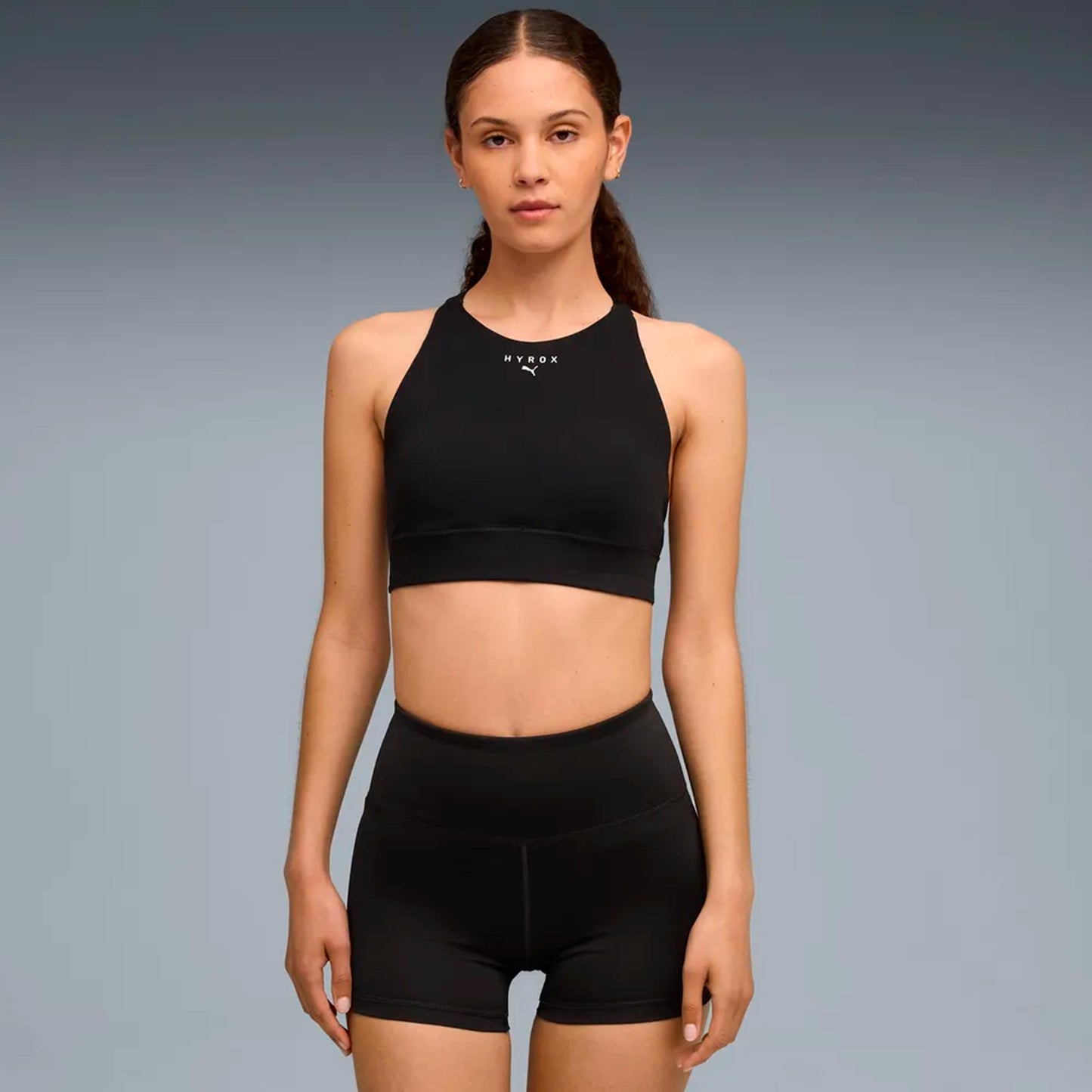 Puma HYROX Shapeluxe Sport-bh Dames-zwart