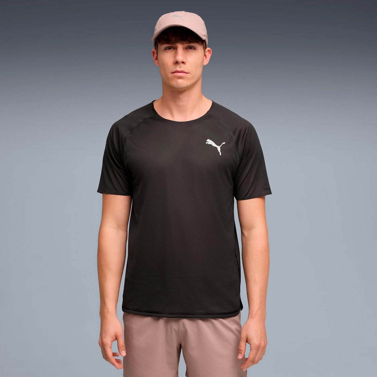 Puma Lightspeed Hardloopshirt Heren-zwart