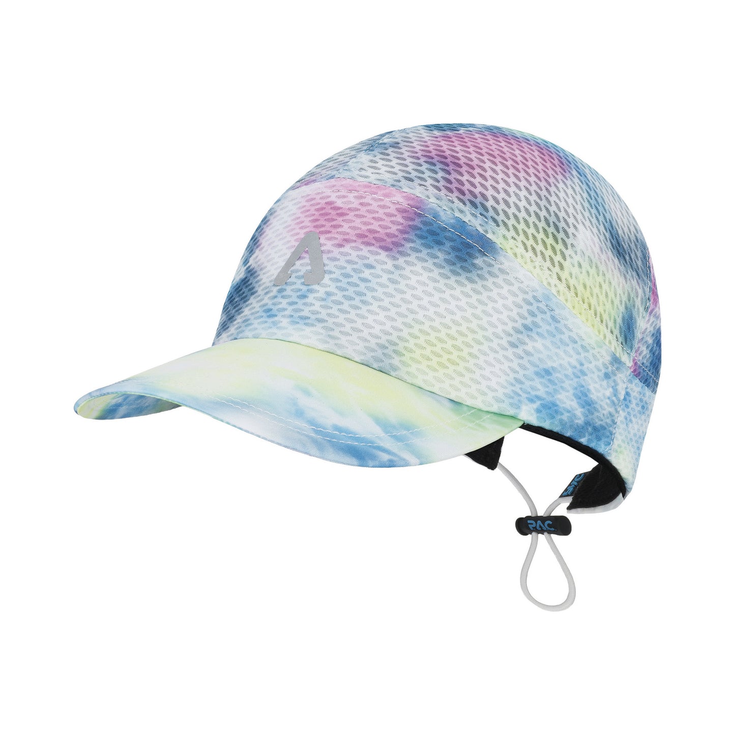 P.A.C. Mesh Run Cap Unisex-veelkleurig, wit