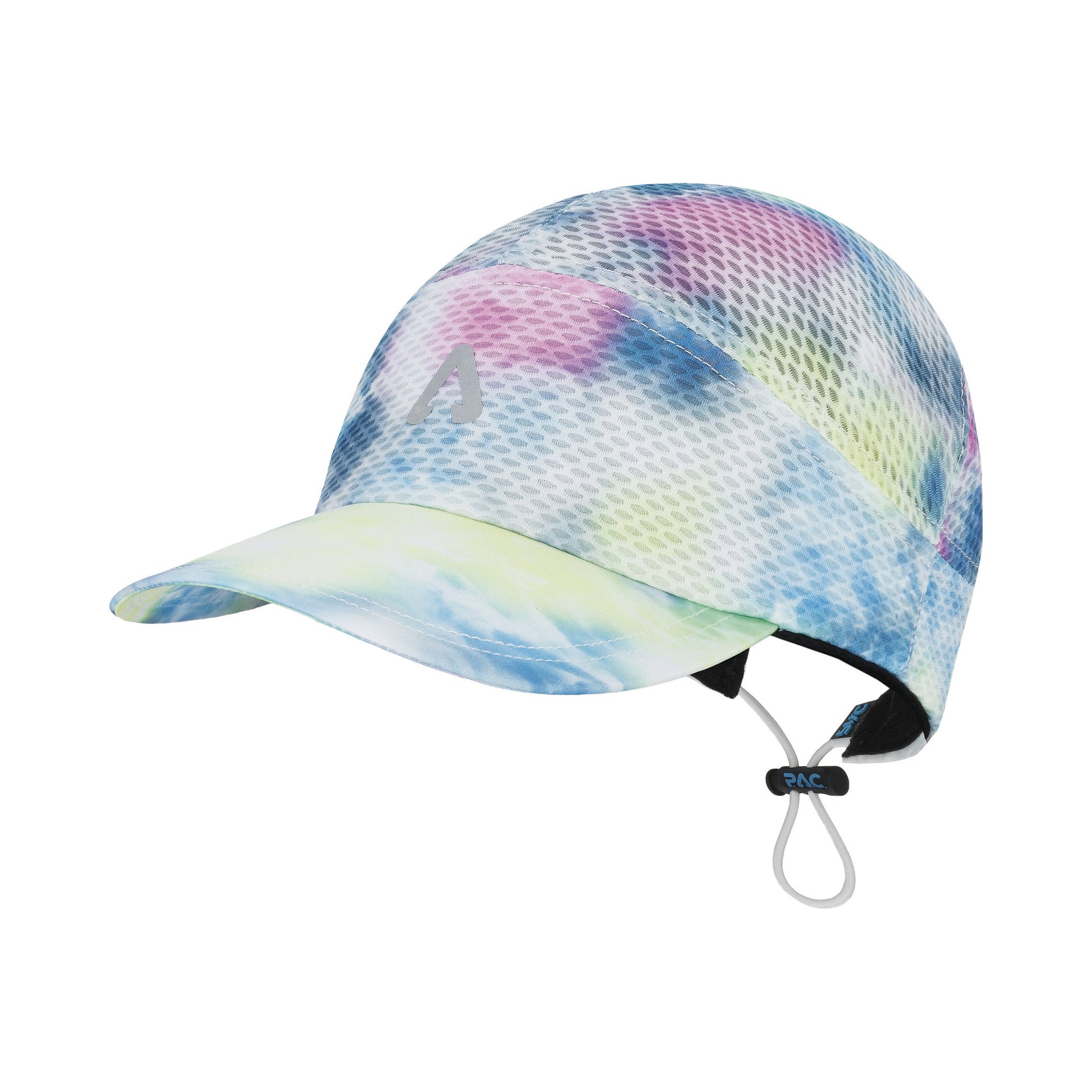 P.A.C. Mesh Run Cap Unisex-veelkleurig, wit