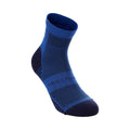 Performance Run Quarter  Hardloopsokken Unisex-blauw