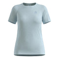 Essential Seamless Hardloopshirt Dames-lichtblauw