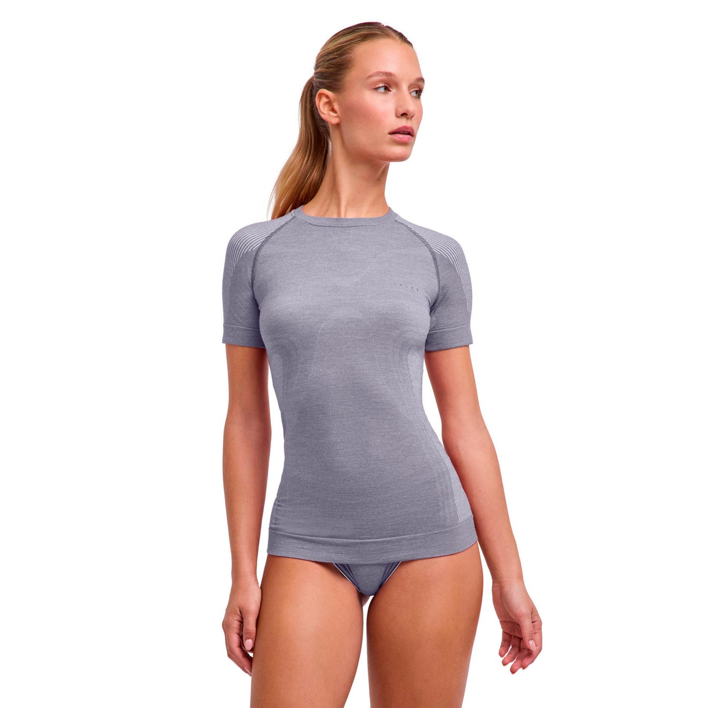 Falke Wool Tech Light  Vest Dames-grijs