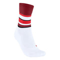RU4 Endurance Compression Compressie-sokken Heren - wit, rood