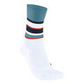 RU4 Endurance Compression Compressie-sokken Heren - wit, blauw