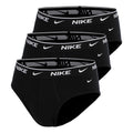 Essential Cotton Stretch Brief Boxershort - Verpakking 3 stuks Heren-zwart, zwart