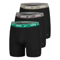 Essential Cotton Stretch Boxershort Verpakking 3 stuks Heren - olijf