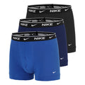 Essential Cotton Stretch Trunk Boxershort Verpakking 3 stuks Heren - blauw, blauw